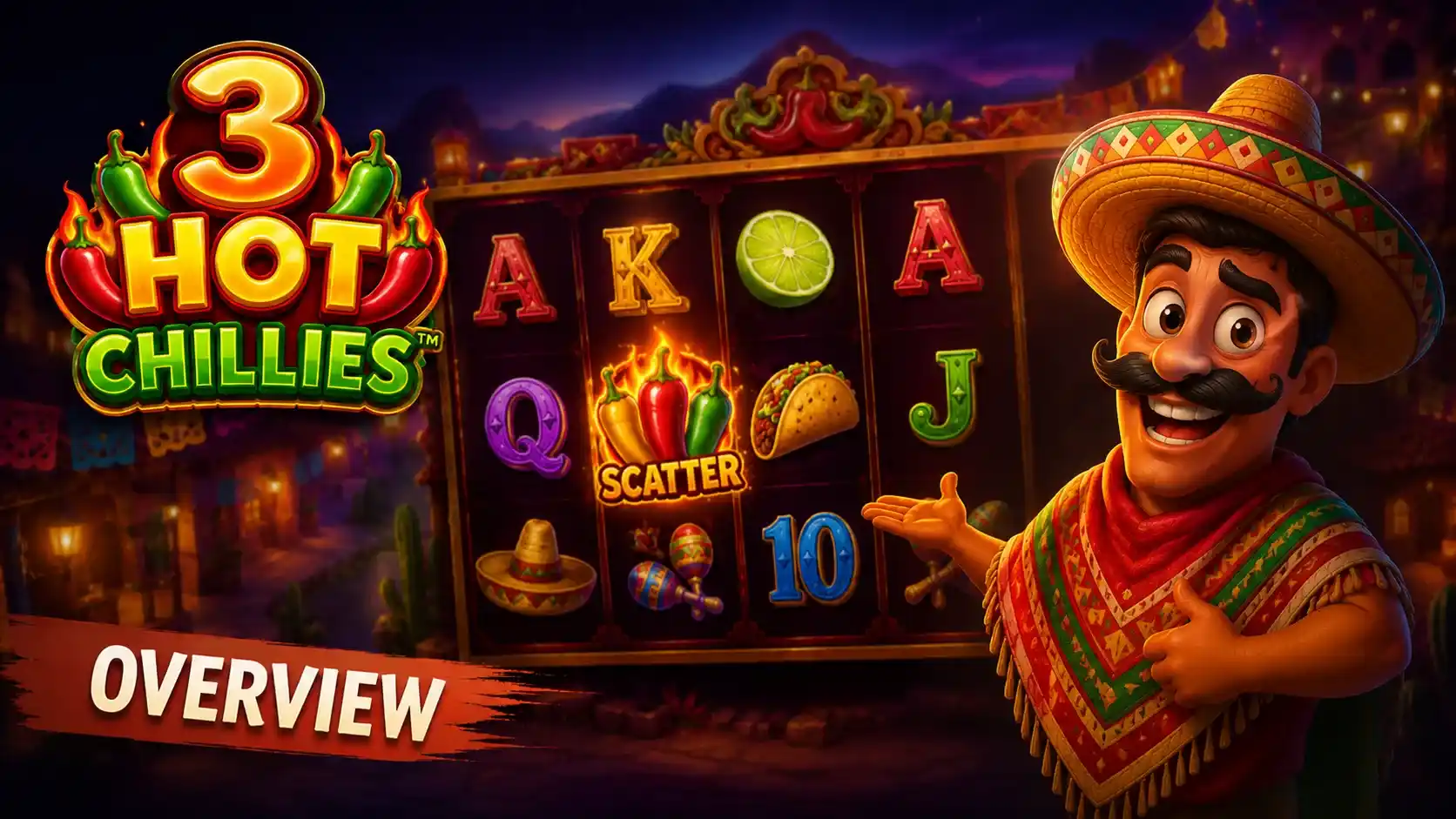 3 Hot Chillies Slot Overview