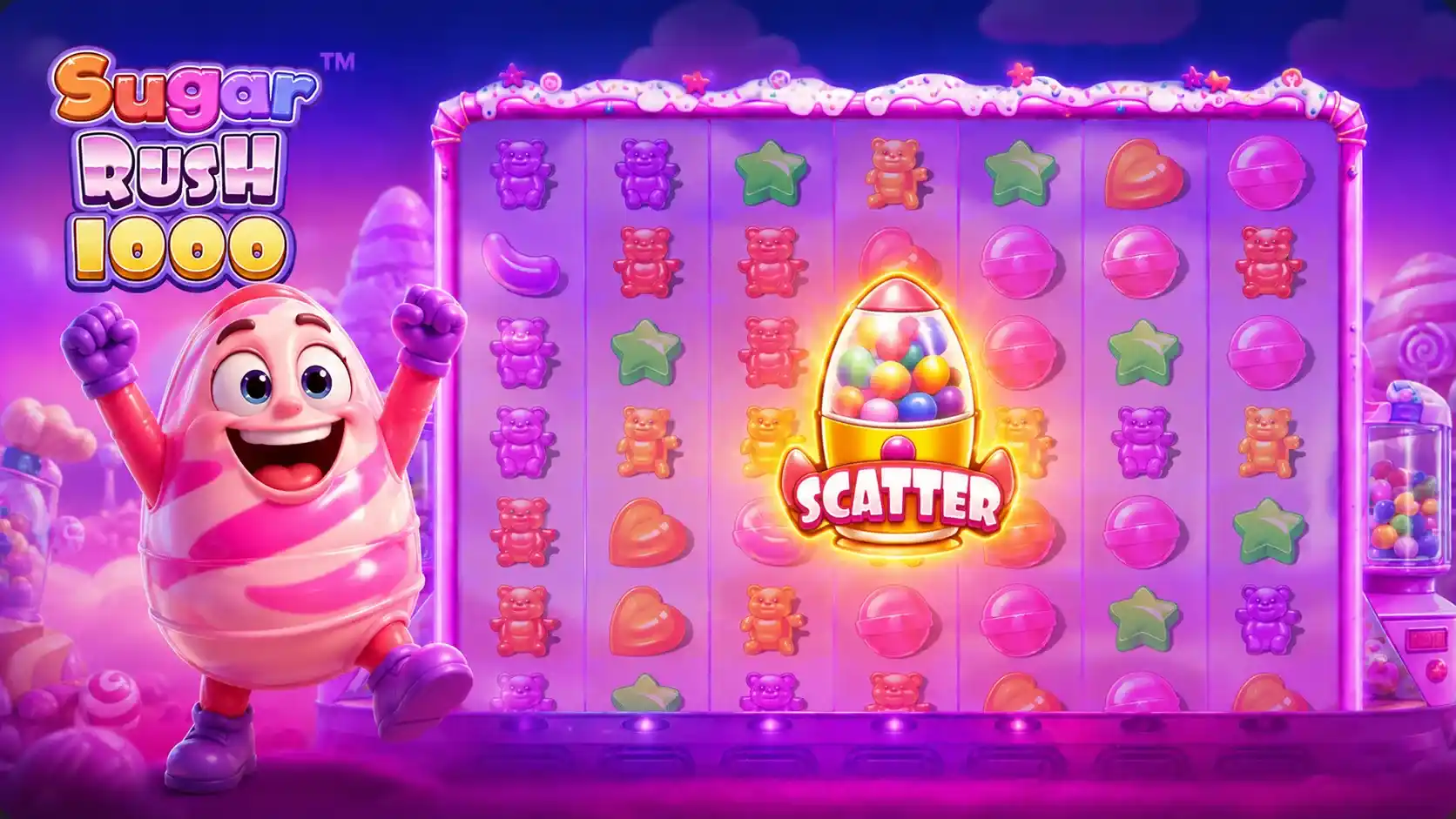 Bonus Features in Sugar Rush 1000