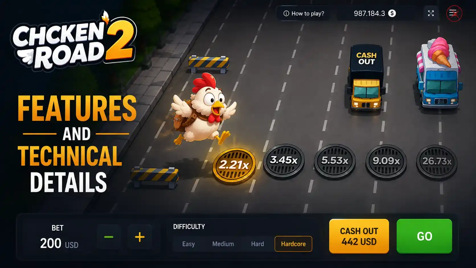 Chicken Road 2.0 Features and Technical Details