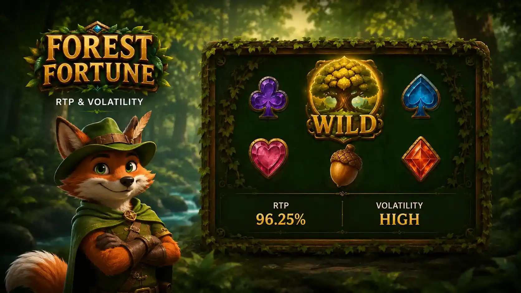 Forest Fortune RTP and Volatility