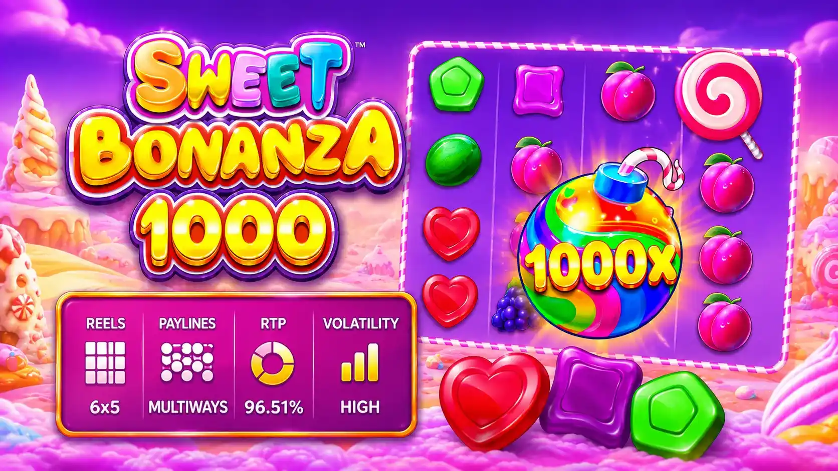 Sweet Bonanza Slot Info and Game Specifications