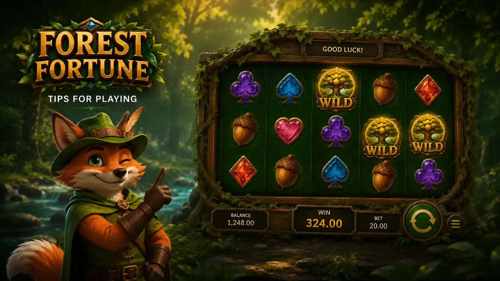 Tips for Playing Forest Fortune Slot Games