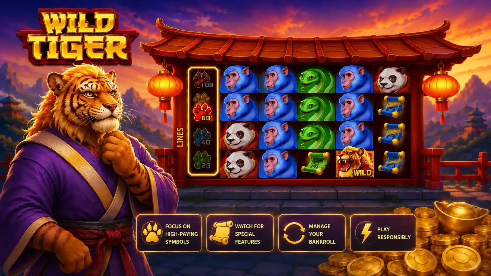 Tips for Playing Wild Tiger Slot Games