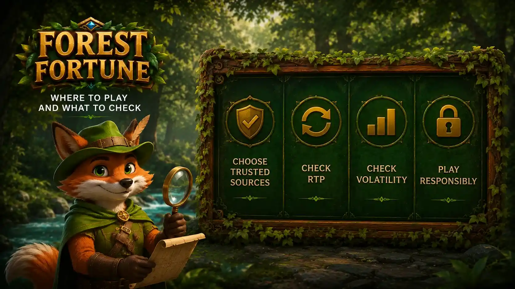 Where to Play and What to Check