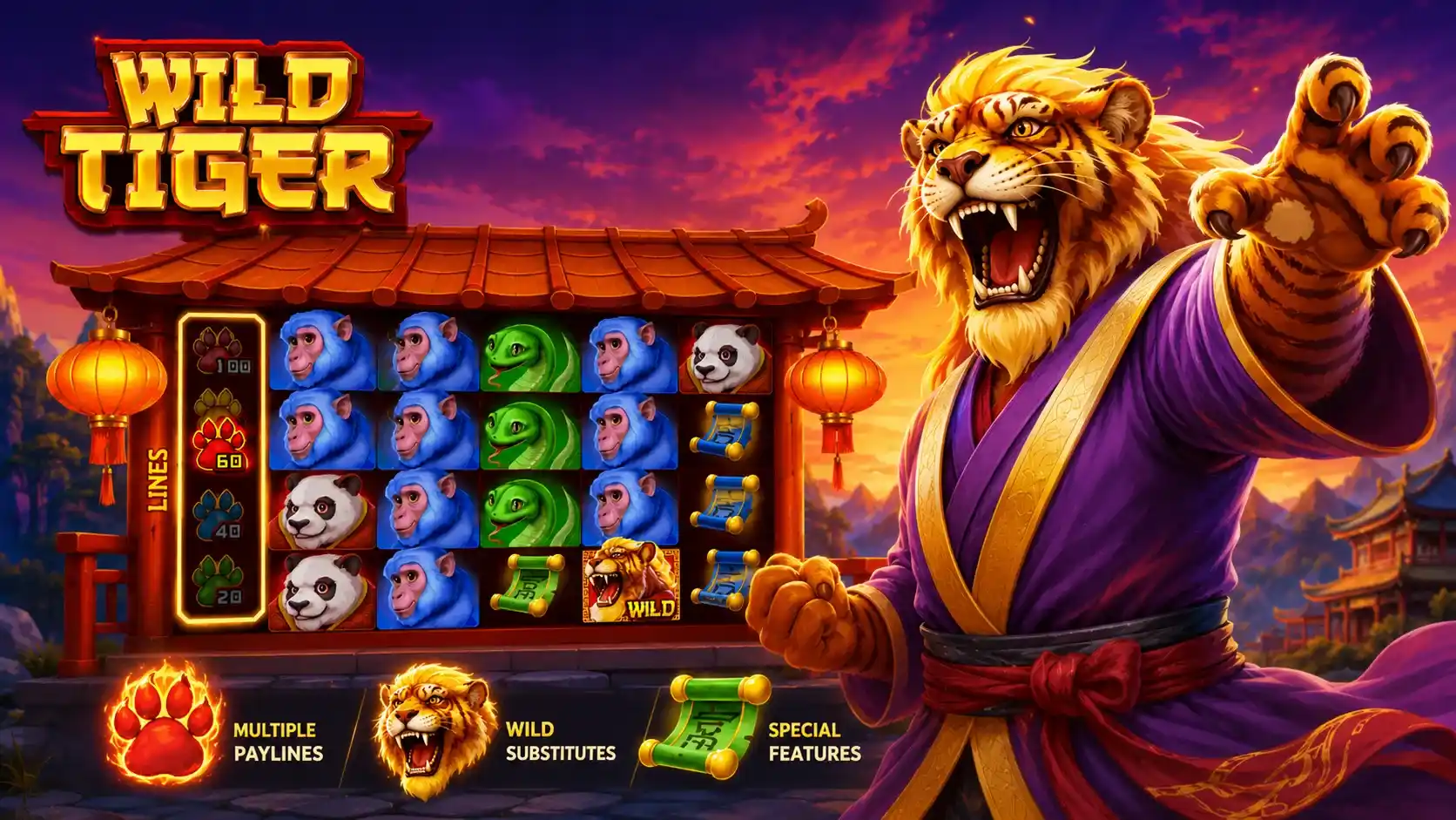 Wild Tiger Features and Special Mechanics