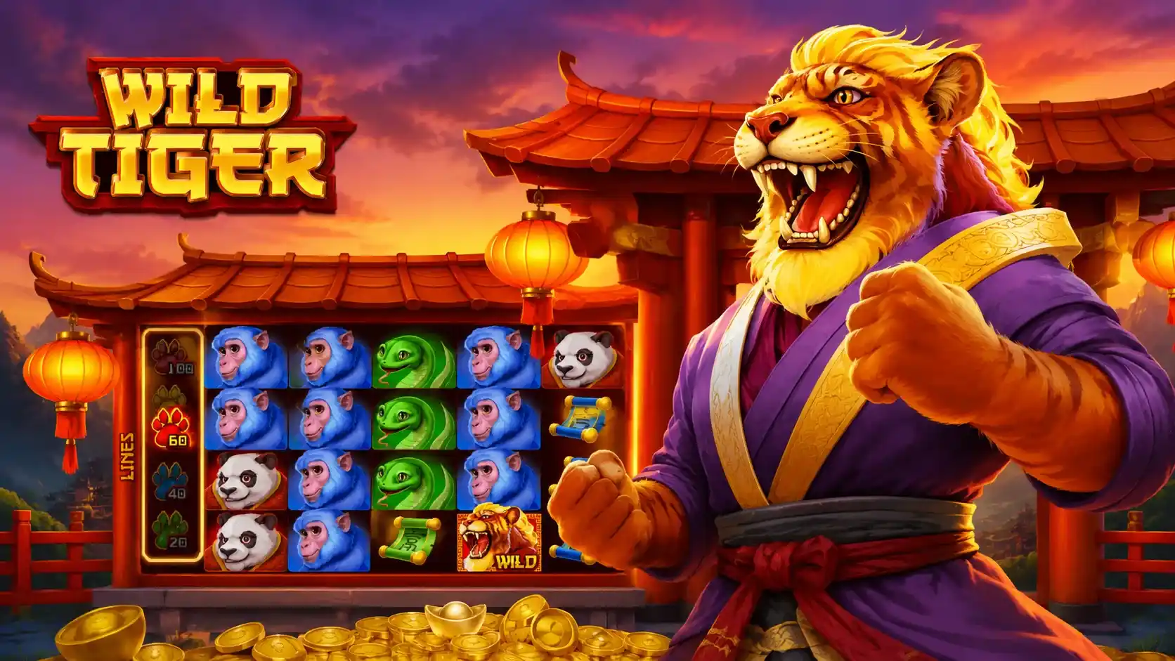 Wild Tiger Slot Games Review: RTP, Features and Play